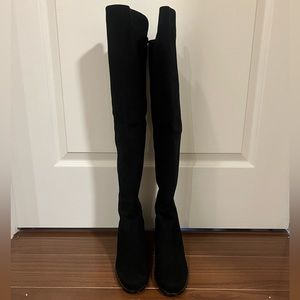 Brand New 5050 Block Suede Stuart Weitzman Boots